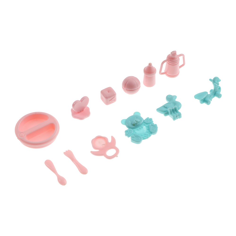 ИГРОЛЕНД Кукла 28 см с животиком и с детьми и акс., PVC, ABS, полиэстер, 21х7,1х33 см, 2 диз - #16