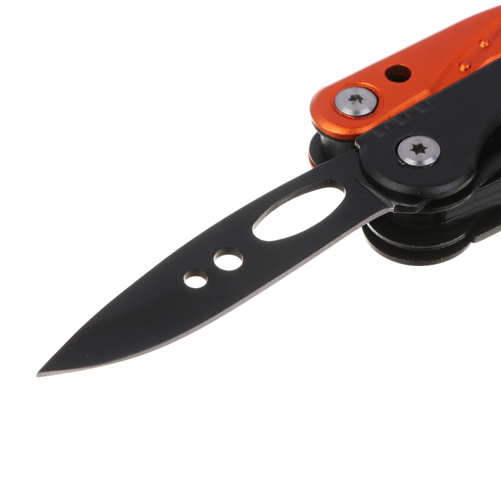 ЕРМАК Инструмент многофункциональный на карабине, 8 в 1, нерж. сталь, алюминий - #5