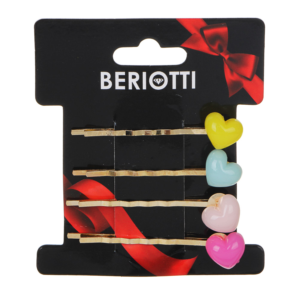 Заколки Beriotti, 4 шт - #5