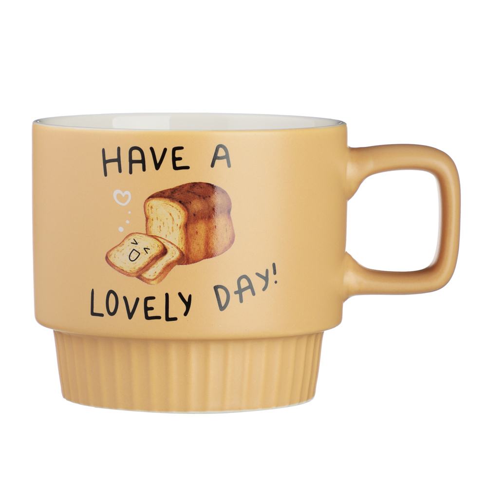 MILLIMI Бейкери Кружка 340мл, фарфор, 3 дизайна - #2