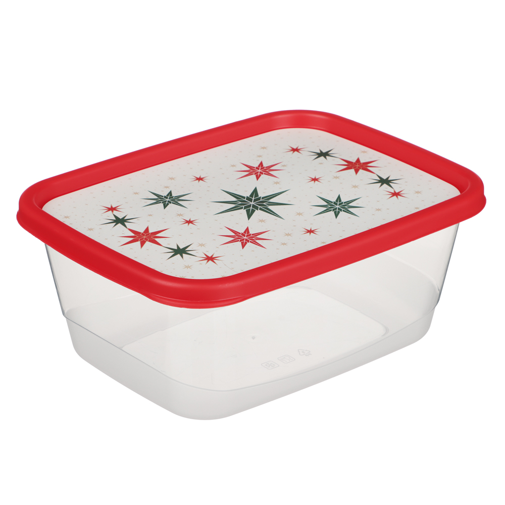 Щелкунчик Контейнер для продуктов прямоугольный 1,5, пластик - #1