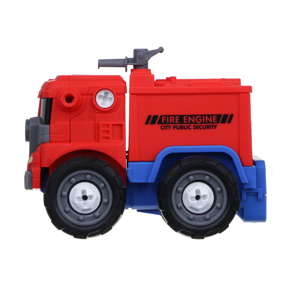 ИГРОЛЕНД Робот "Воин города" трансформирующийся, отвертка, свет, звук, 3хLR41, ABS, 14,5х16х23,7см - #8