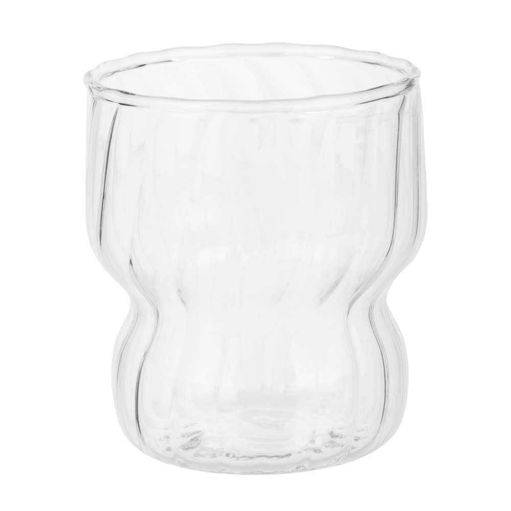 Стакан с неровным краем тм MILLIMI Лава, 300мл, стекло - #1