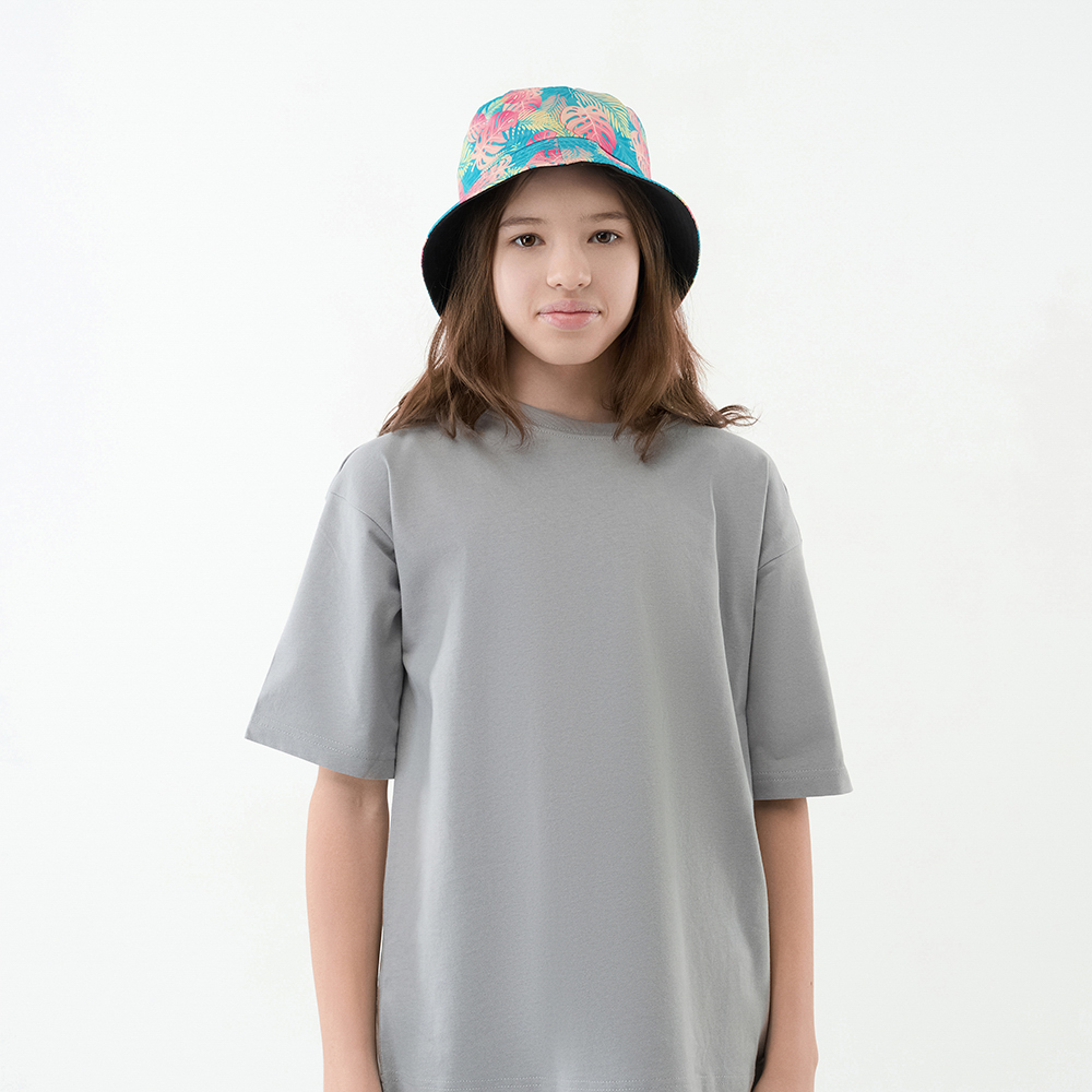 GALANTE Панама подростковая, р.56, 100% полиэстер, листья, ВЛ25-07 - #5