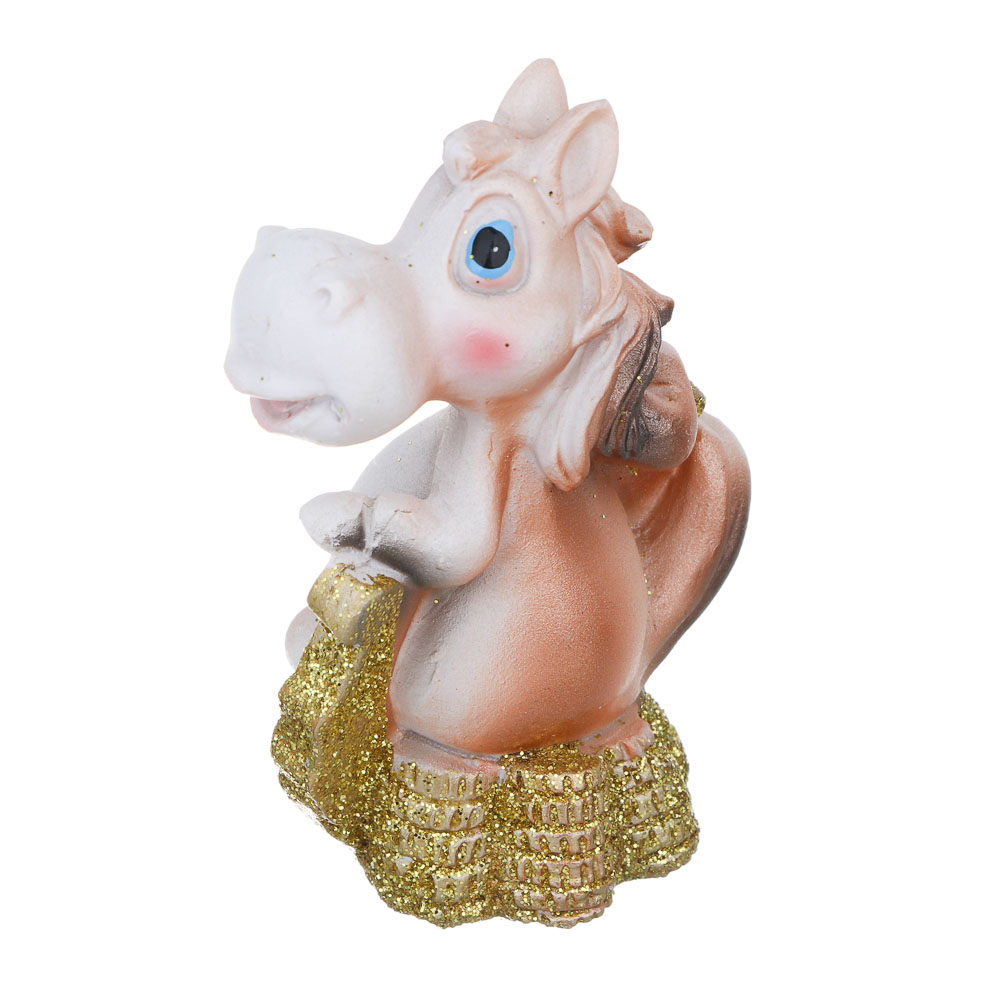 СНОУ БУМ Фигурка лошадки 6x4.5x8 см, полистоун, 4 вида - #4