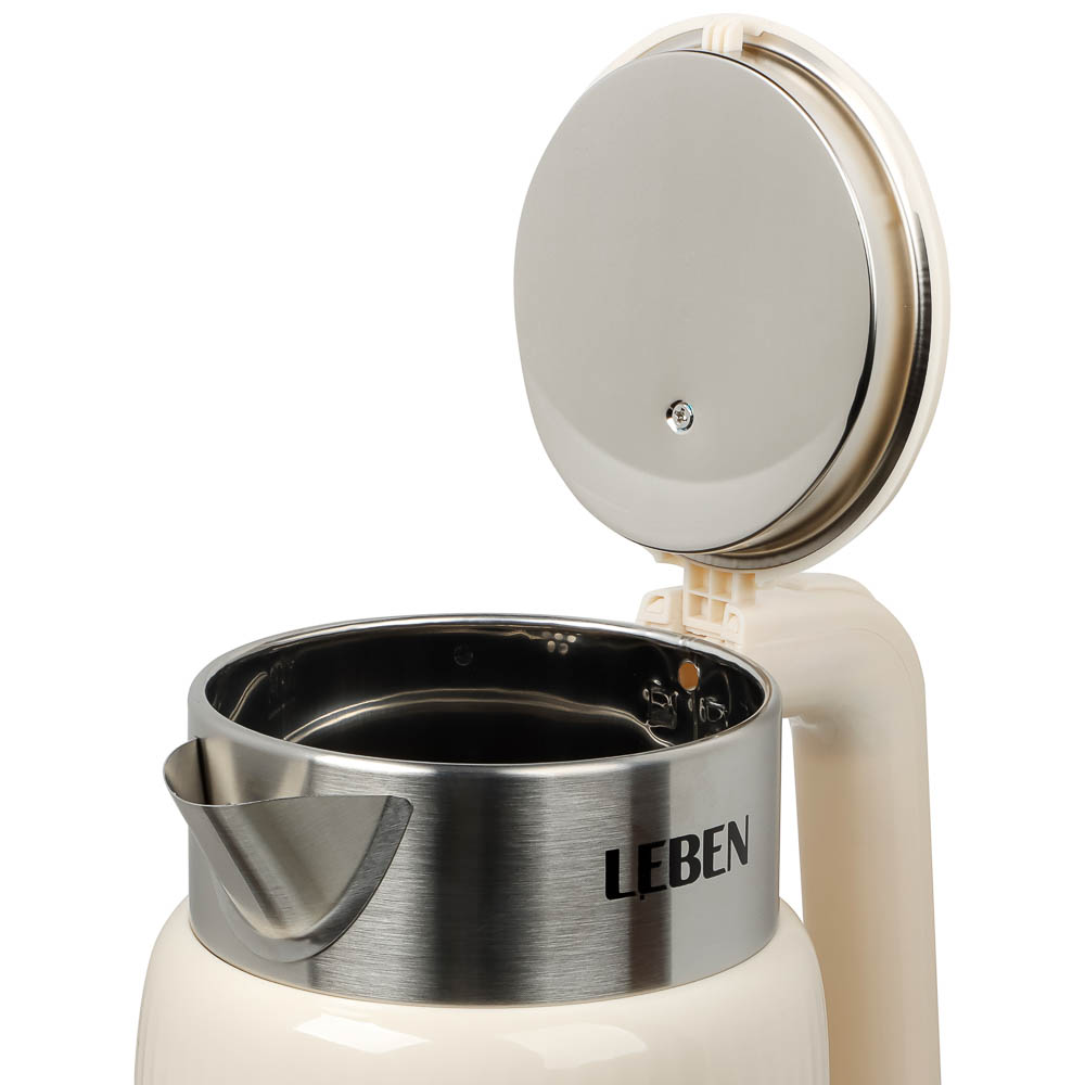 LEBEN Чайник электрический 2л, 1500Вт, пластик - #6