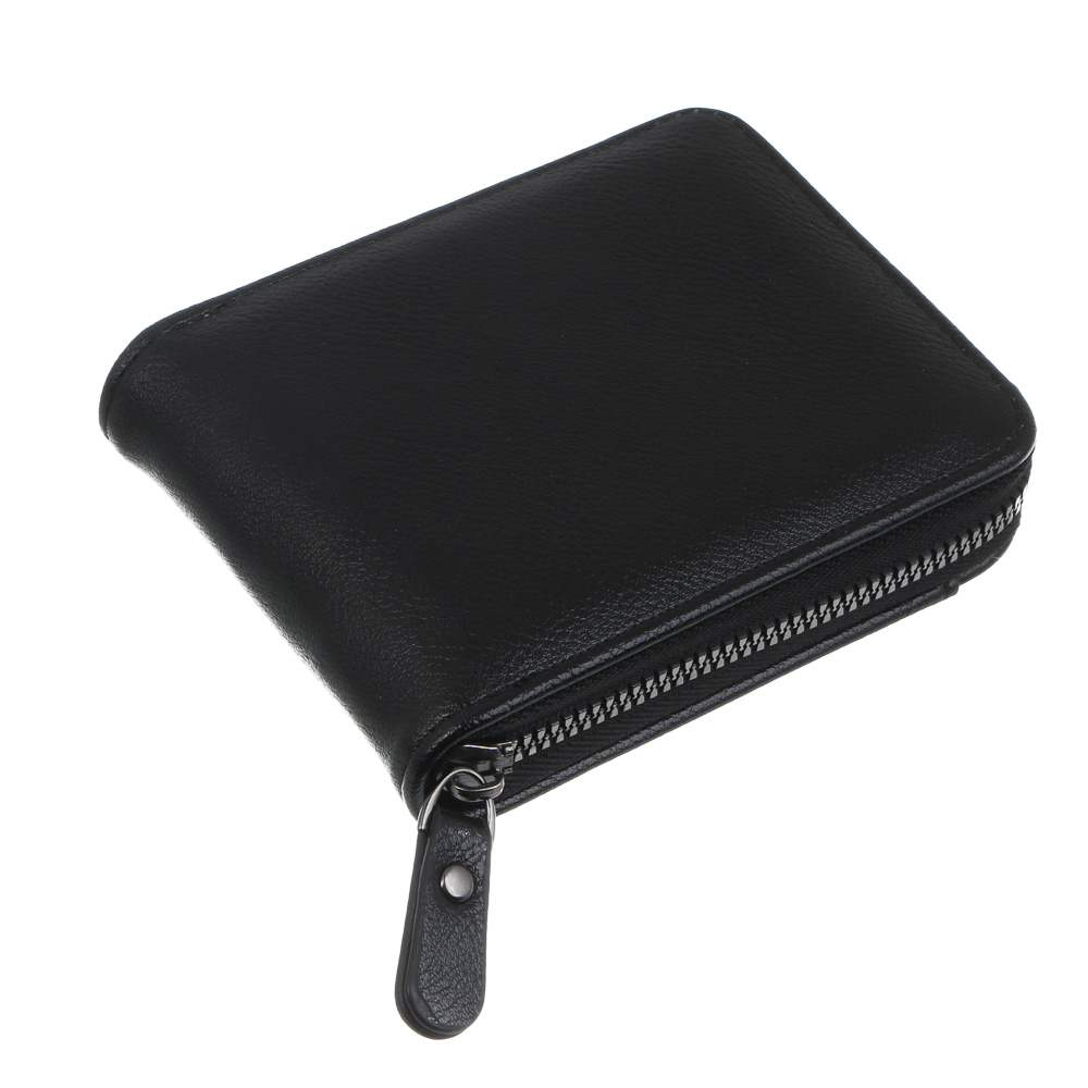 Портмоне для карт и купюр на 12 отделений на молнии тм ЮL Wolt, ПУ, 12x8,5x2,5см, 2 цвета, WW-906 - #6