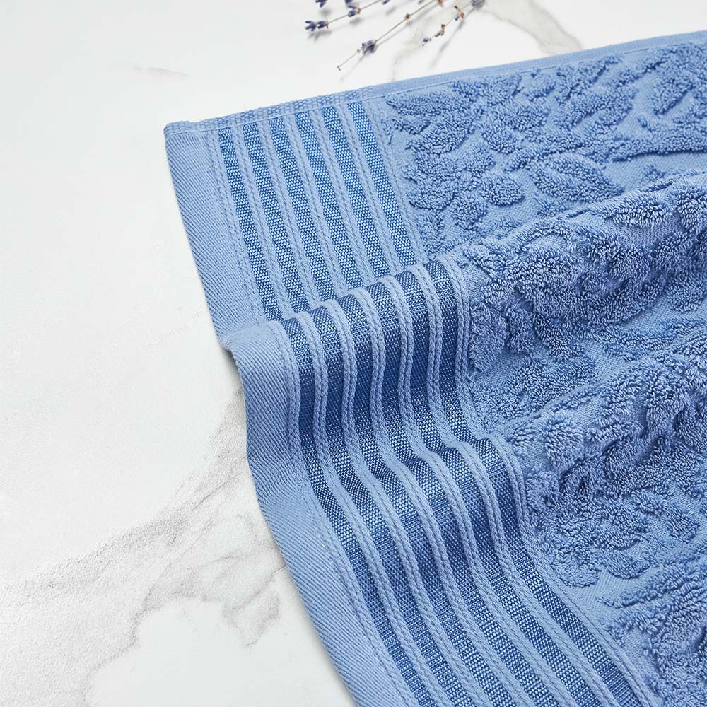 PROVANCE Нэви Полотенце махровое, 100% хлопок, 50х90см, 500гр/м, синий - #6