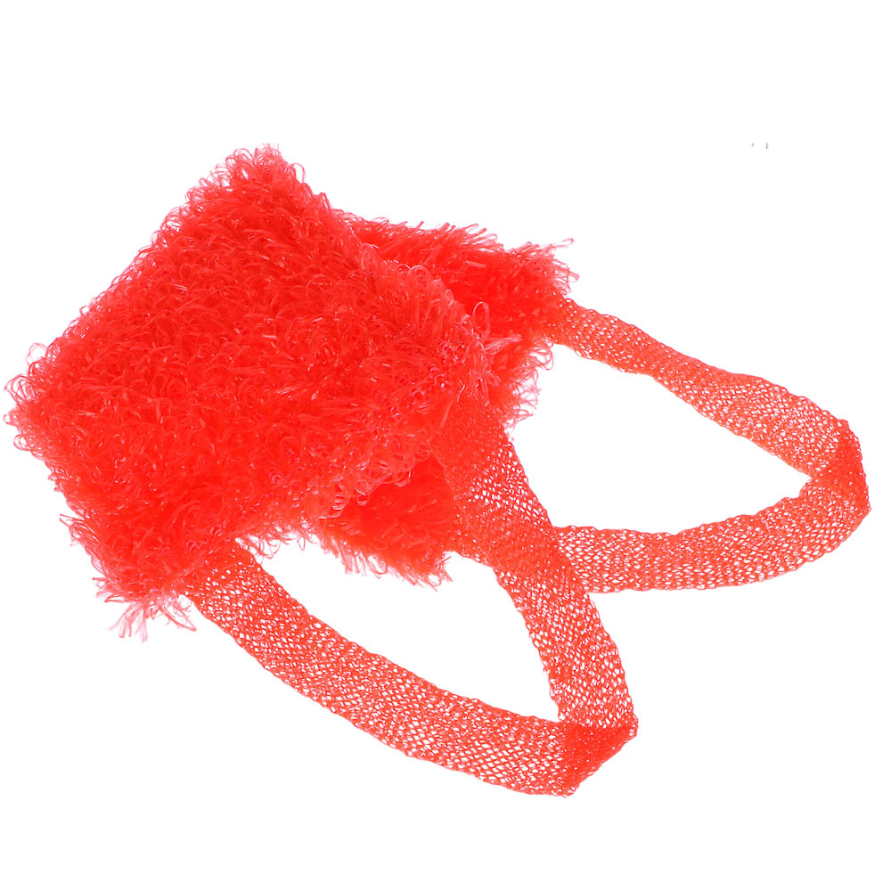 Мочалка банная с ручками массажная Люкс, ПП нить, 30x13x5см - #17