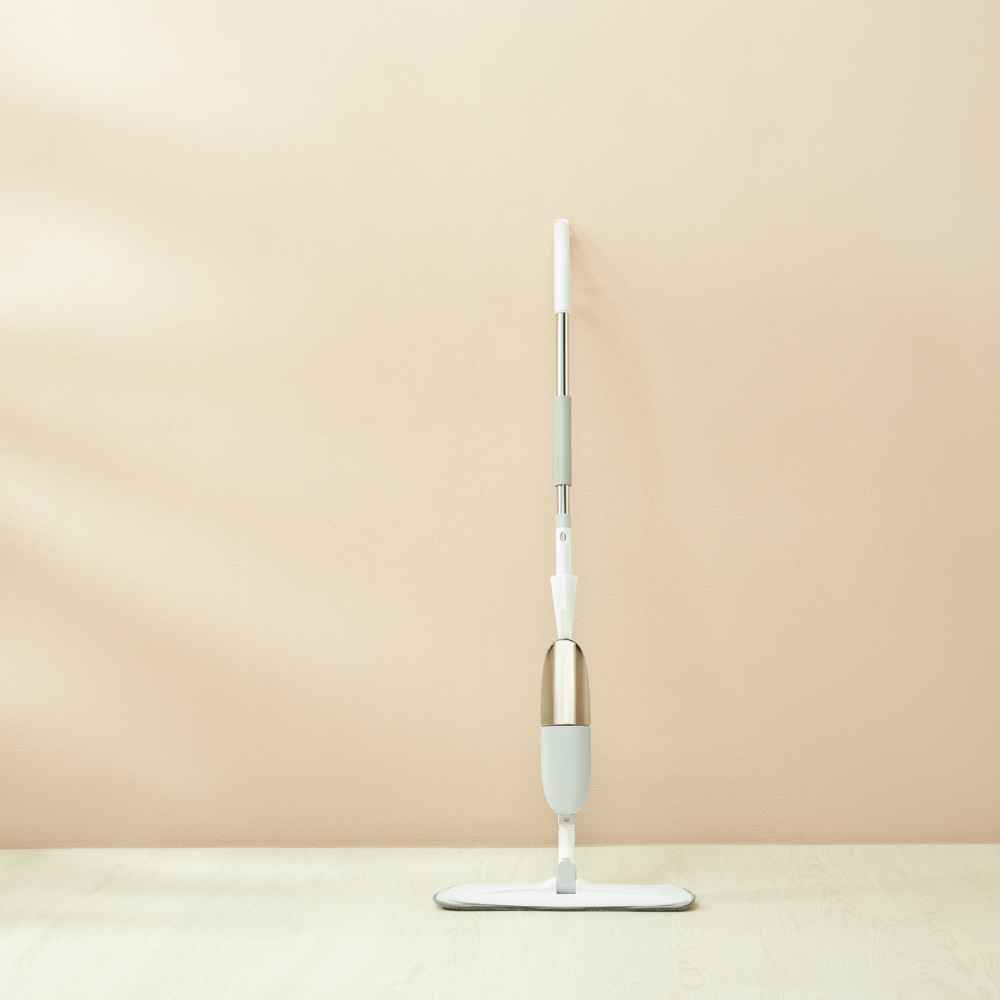 VETTA Швабра с распылителем и насадкой из микрофибры, ручка 118 см нерж. сталь 41x12см - #16