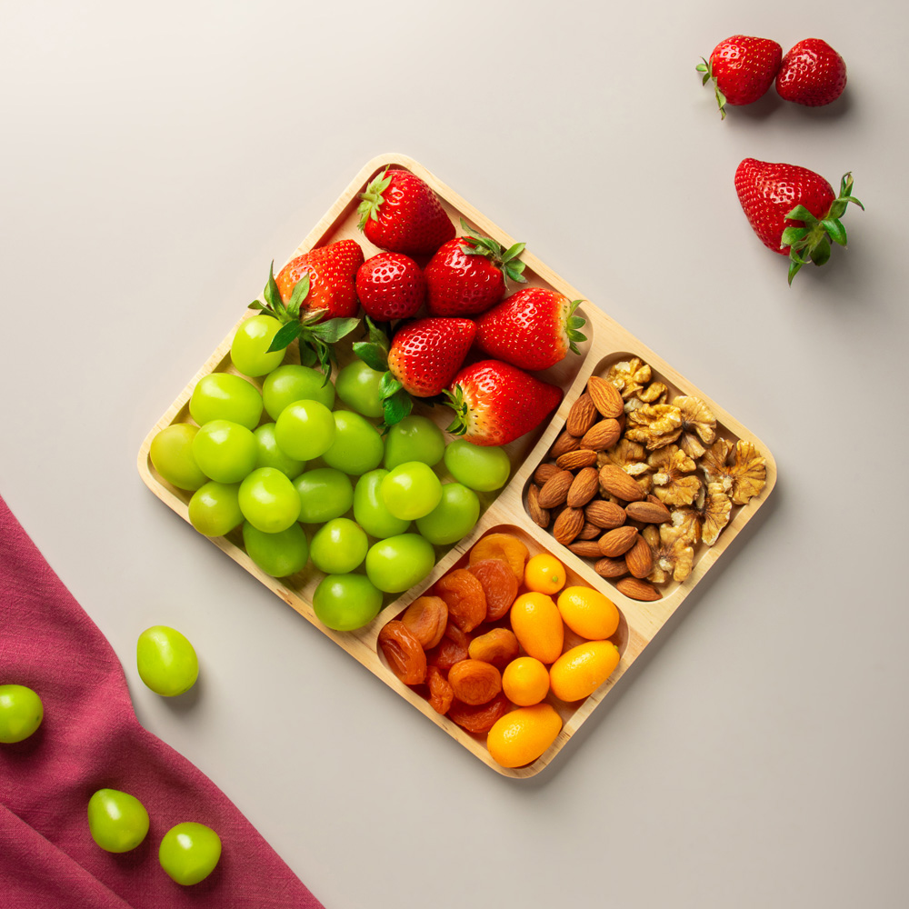 SATOSHI Менажница, гевея, 25х20.5х1.5см - #6