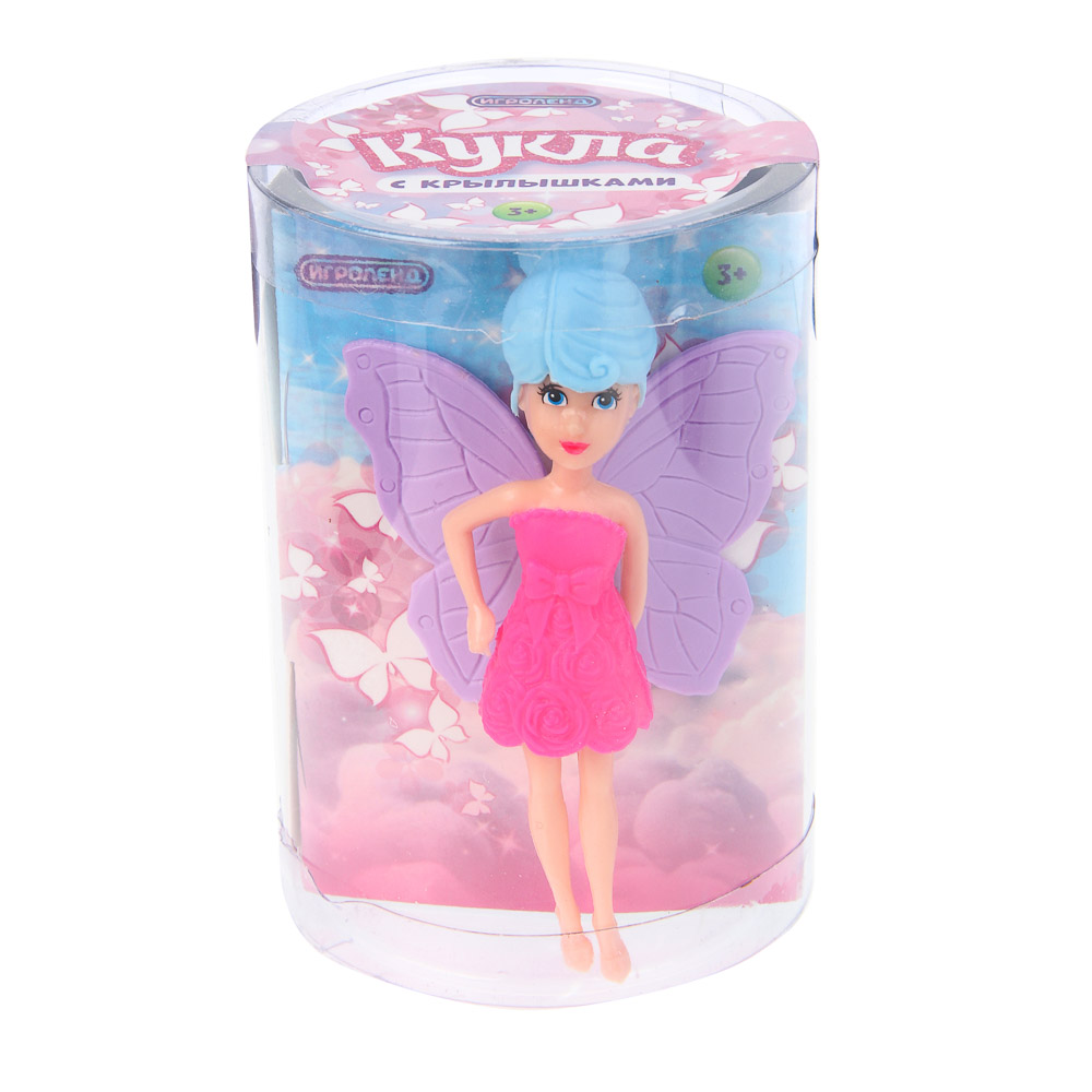 ИГРОЛЕНД Кукла 9 см с крылышками, 6,5х9,5 см, ABS, PVC, микс видов - #3