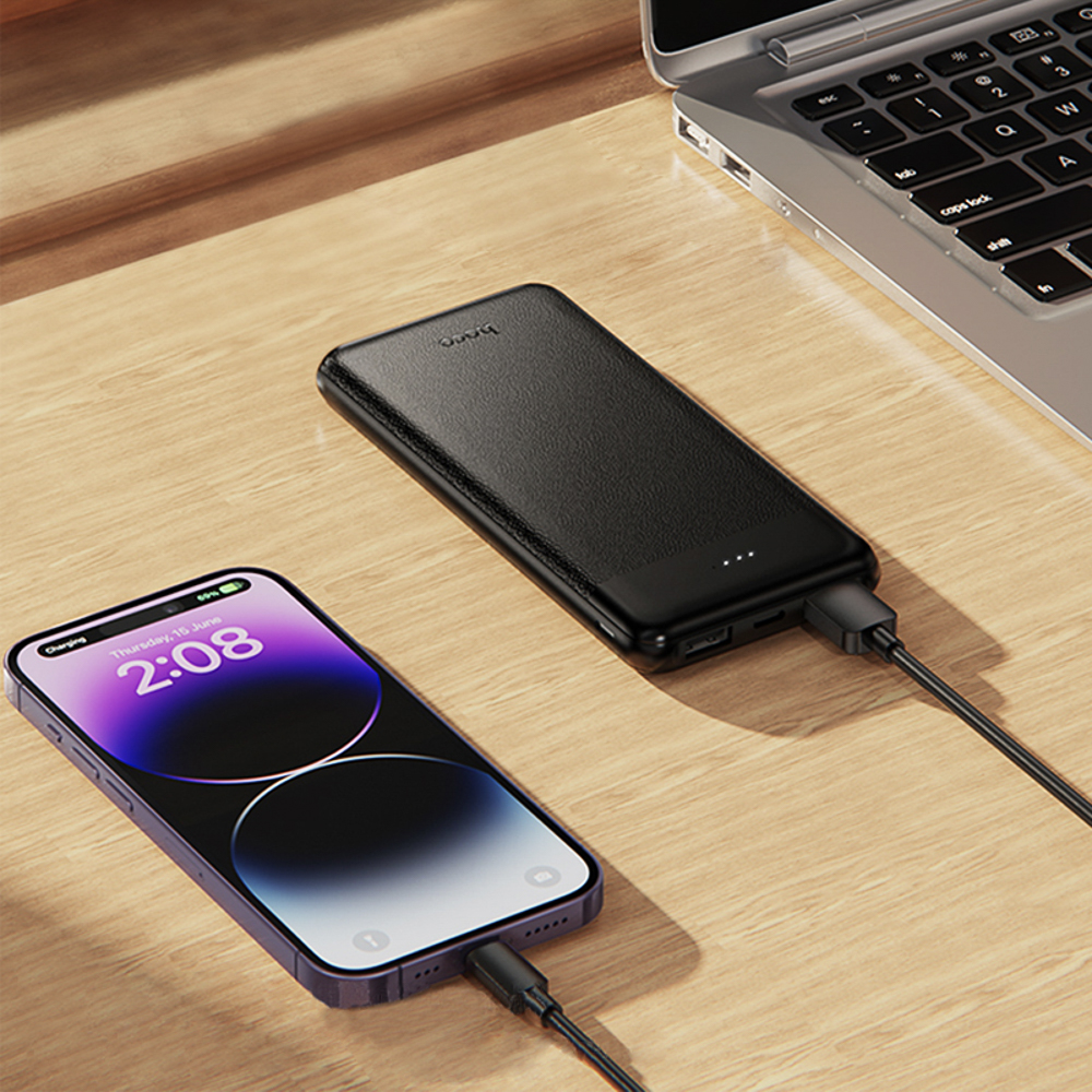 Аккумулятор мобильный hoco. модель J153 10000мАч, 10Вт, черный - #6