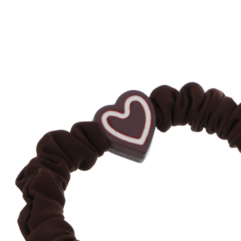 ЮНИLOOK Резинки для волос 3шт, d5,5см, полиэстер, пластик, 3 цветовых сочетания, ACS-109 - #5