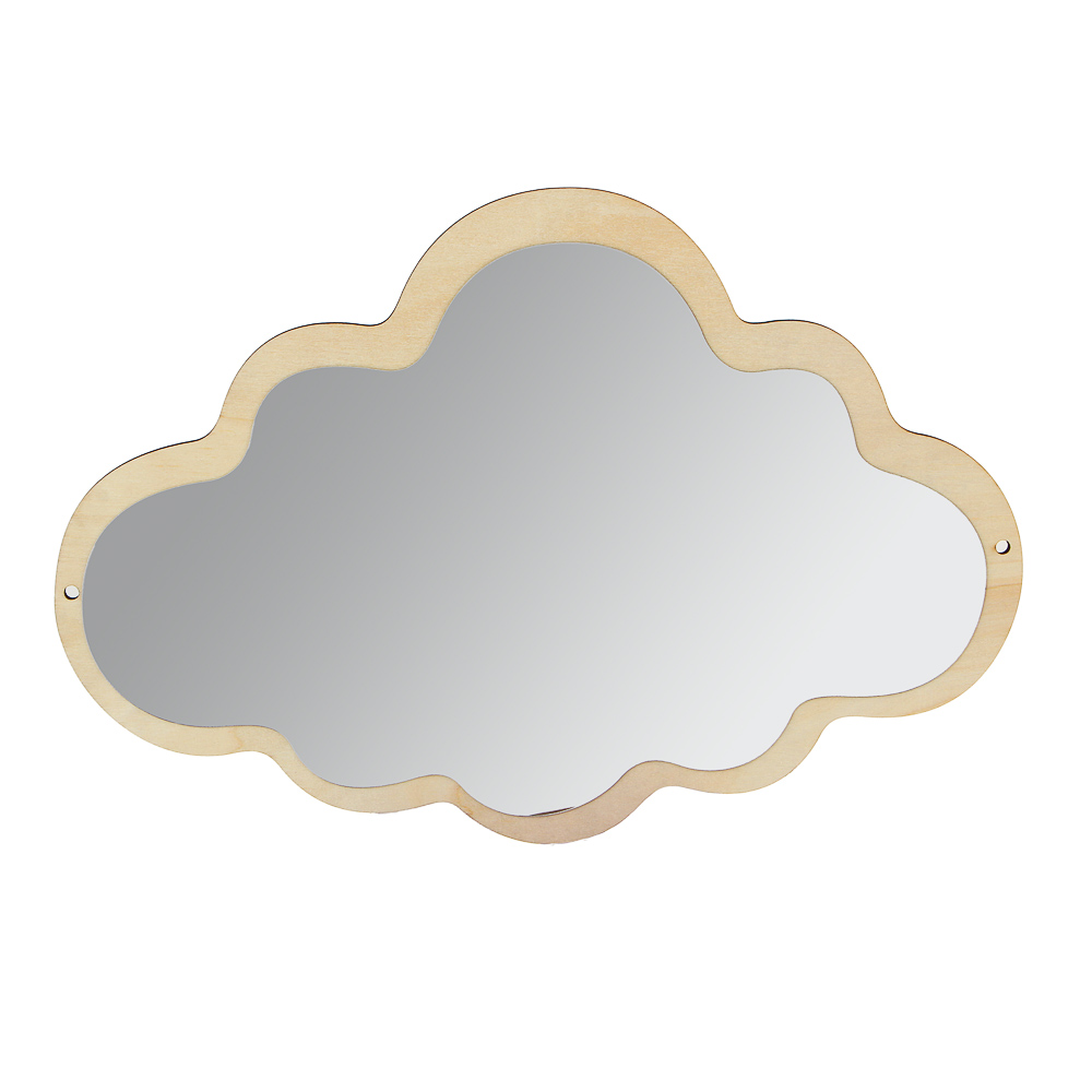 Зеркало настенное декоративное в виде облака - #4