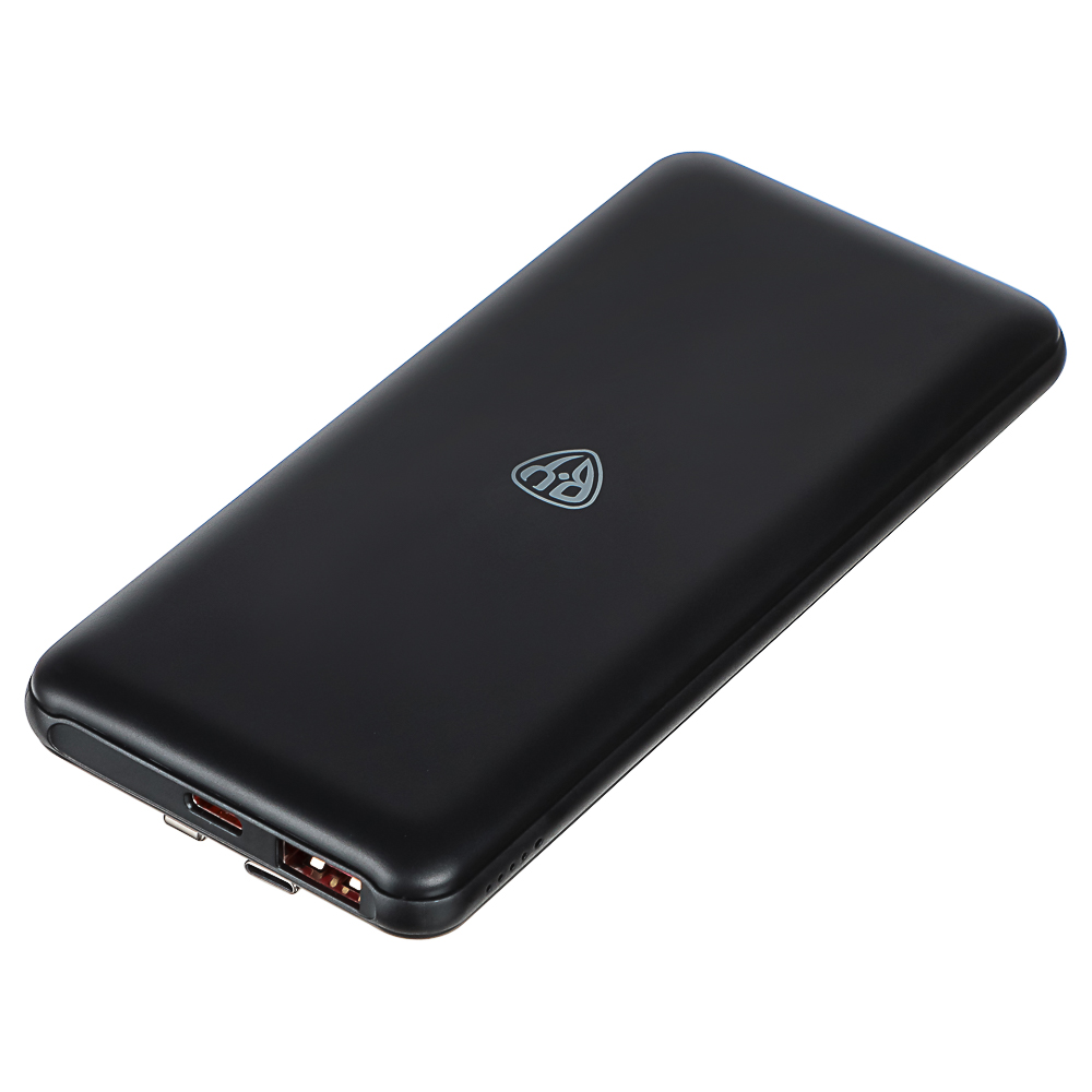 BY Аккумулятор мобильный, 10000 мАч, встроен. кабели Type-C, iP, 20W, 3A, пластик, черный - #4