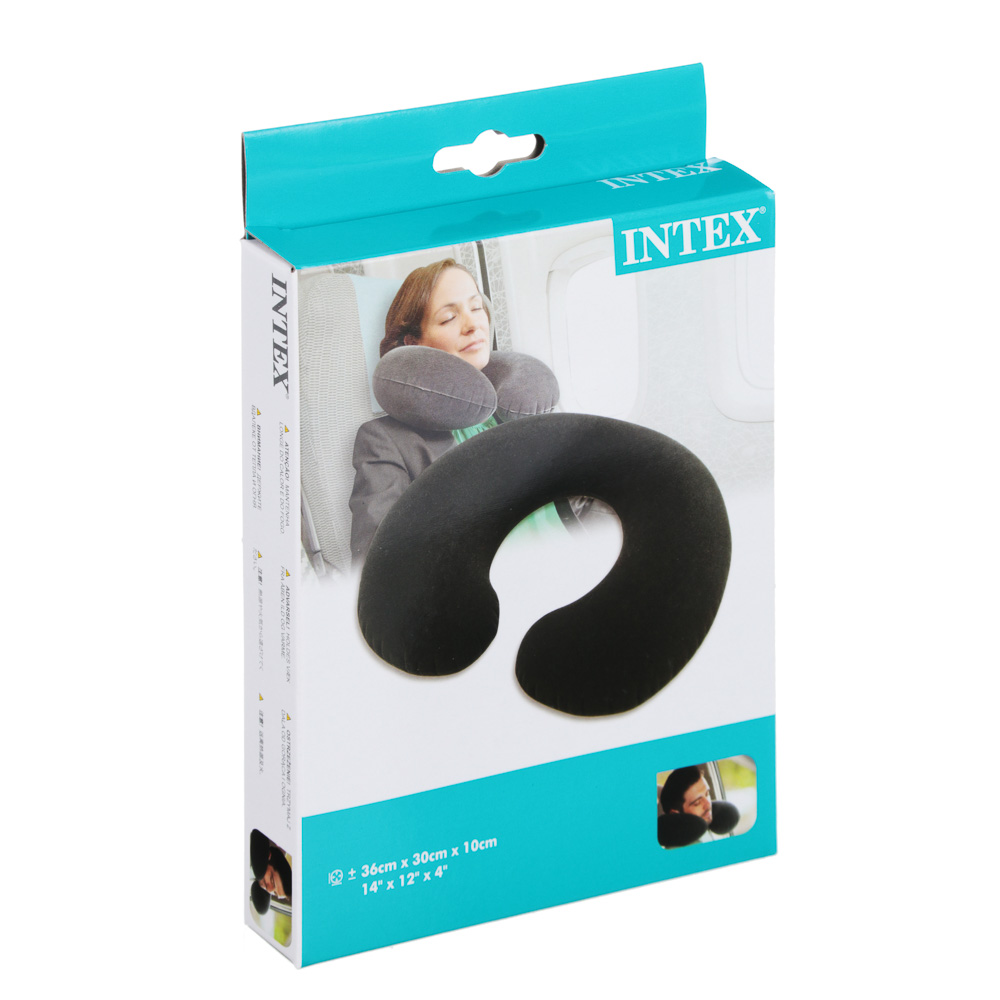 Подушка надувная Intex, дорожная - #3