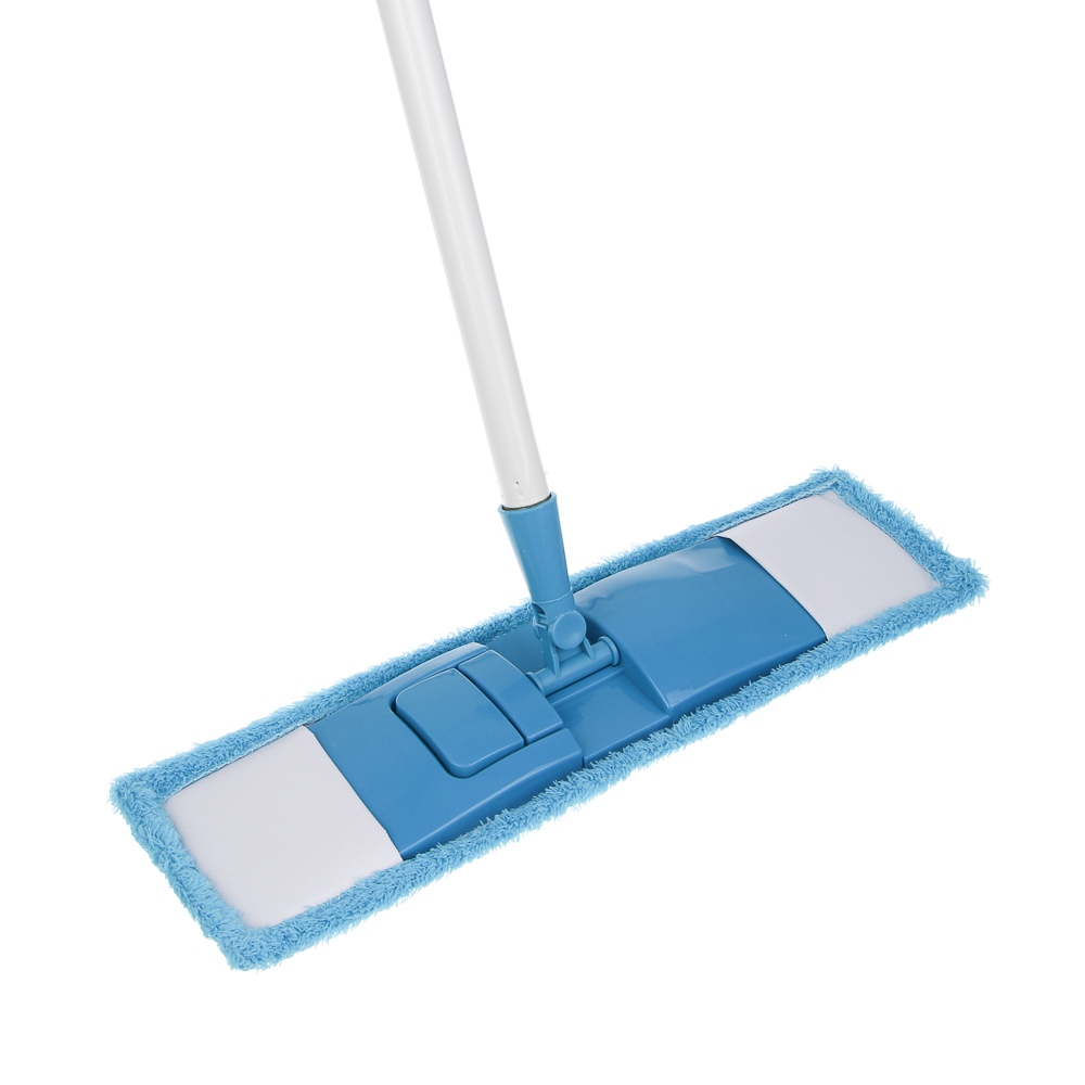 VETTA Швабра с насадкой из микрофибры, черенок 120 x d2,2см без телескопа, металл 0,2мм - #2