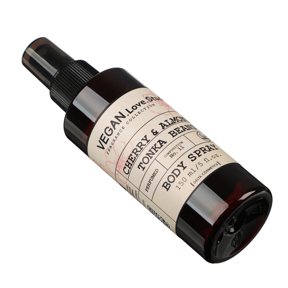 Парфюмированный спрей для тела VEGAN.Love.Studio Cherry, Almond, Tonka Bean, 150 мл - #3