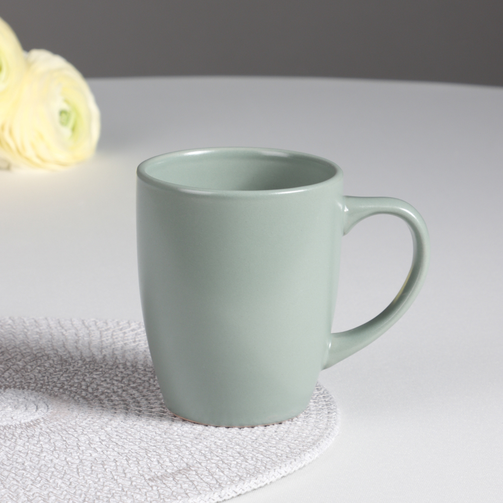 MILLIMI Кружка 340мл, керамика, оливковый - #5