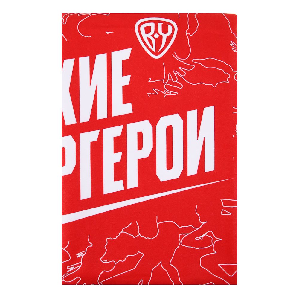 BY Русские супергерои Полотенце быстросохнущее из микрофибры 70х150см, 200гр/м, красный - #3
