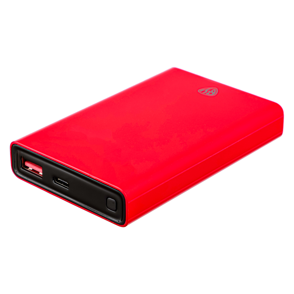 BY Аккумулятор мобильный, 10000мАч, Быстрая зарядка QC3.0, PD22.5W, 5А, красный - #4
