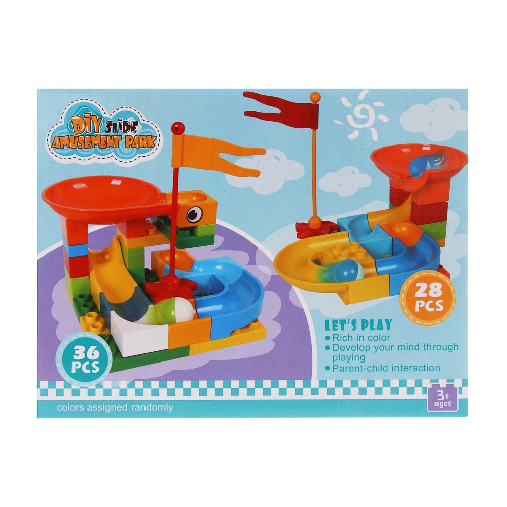 Конструктор для малышей 36-52детали, 20х15,6х6см, 2 дизайна - #2