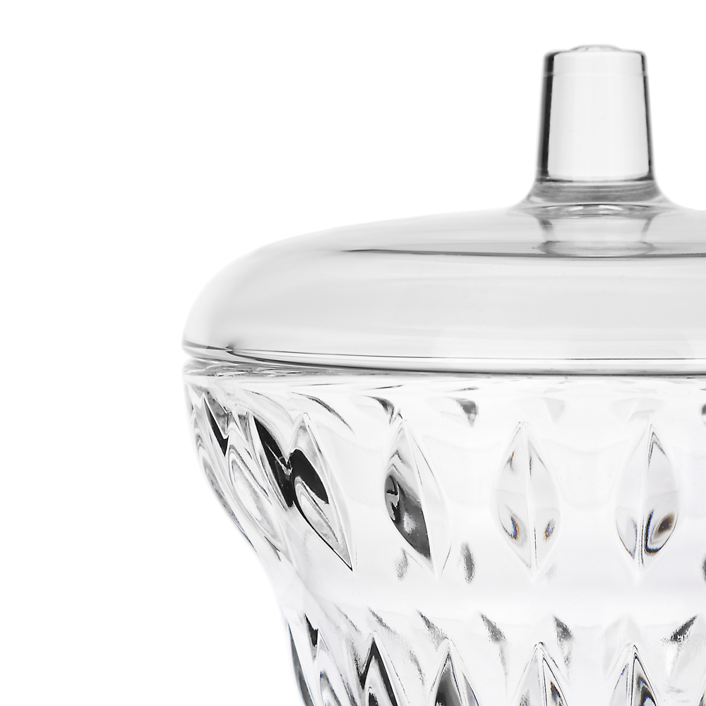 LUMINARC Сахарница с крышкой Айсд Диамант/Айсд Винтаж, стекло, 2 дизайна - #3