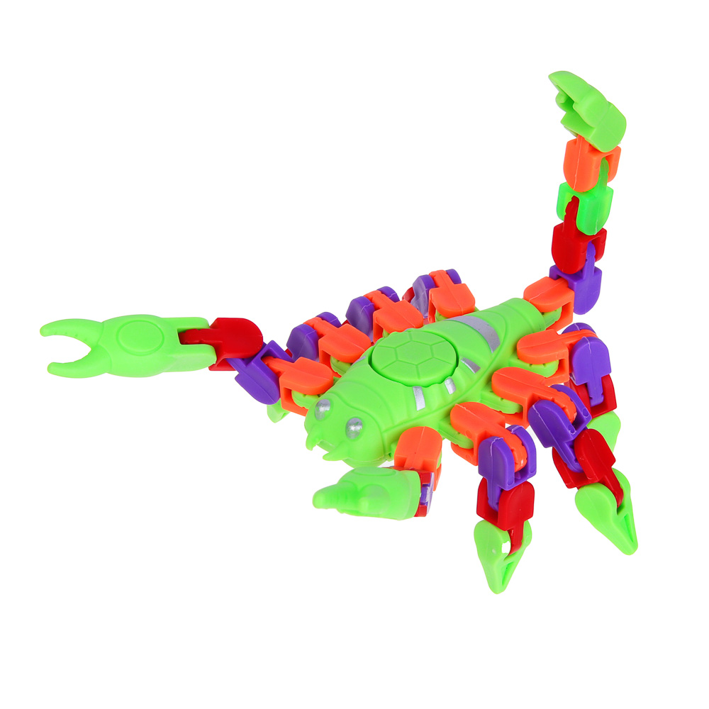 ИГРОЛЕНД Игрушка антистресс "Пауки и скорпионы" светится в темноте, PP, 15х14 см, 8 дизайнов - #6