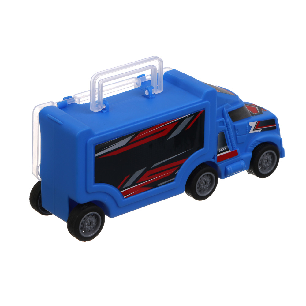 ИГРОЛЕНД Автовоз с двумя машинками, ABS, 16,5х7,2х5 см, 3 дизайна - #12