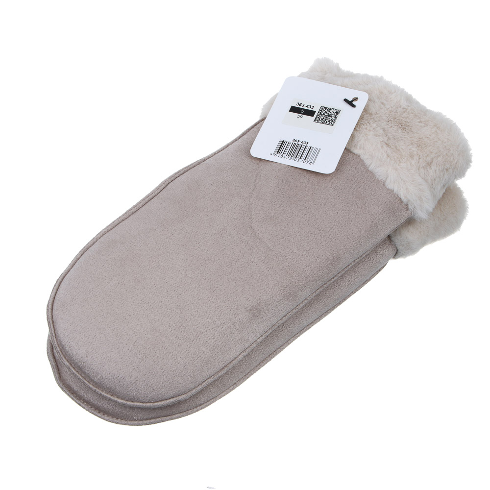 GALANTE Рукавицы женские на подкладке, р.18-20, 100% полиэстер, цвета в ас-те, ОЗ25-17 - #7