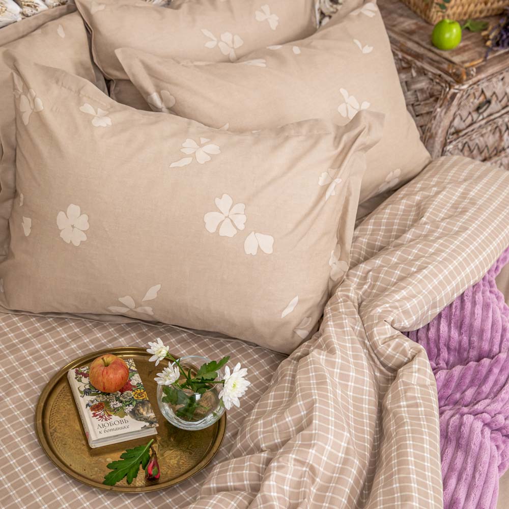 PROVANCE Либерти Комплект постельного белья 1,5 (4 пр.), смесовый хлопок, 4 дизайна - #4