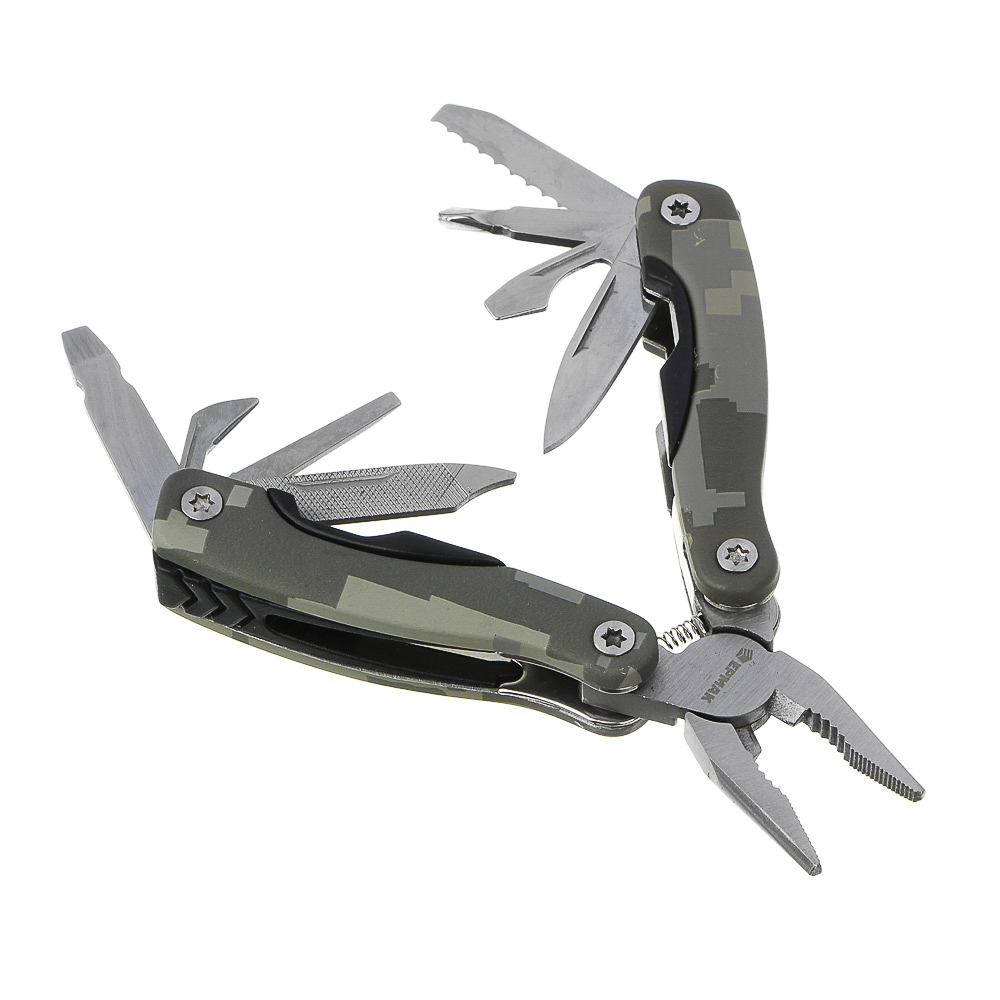 Инструмент многофункциональный тм ЕРМАК, 15 функций, 10,5см, нерж.сталь - #5