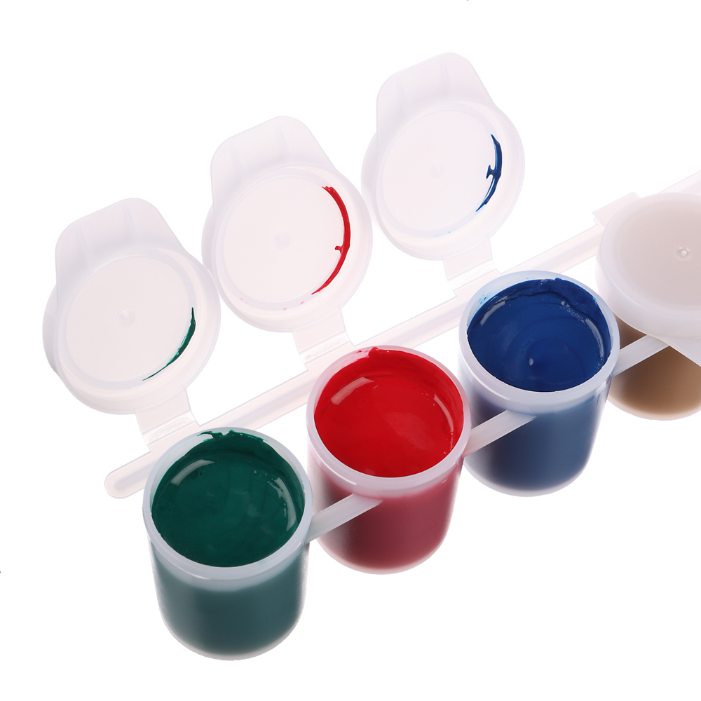 ЛУЧ Гуашь "ZOO", 12 цветов, баночки по 15мл, скрепленные баночки, 20С 1356-08 - #3