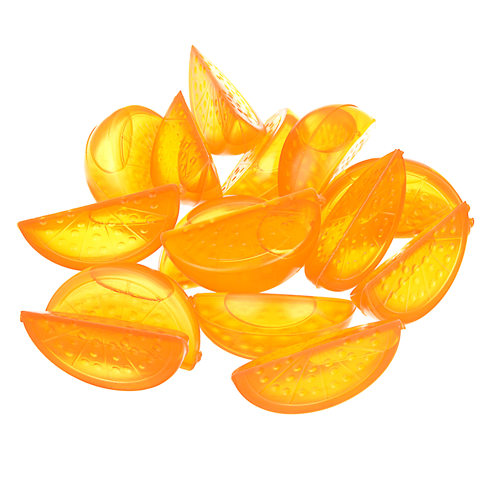 Лед многоразовый "Дольки апельсина", 15 штук - #1