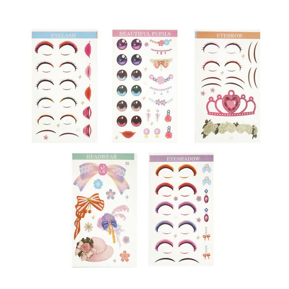 Набор для творчества с раскраской и наклейками, 18х28см, бумага, PVC, краски, 6 дизайнов - #7