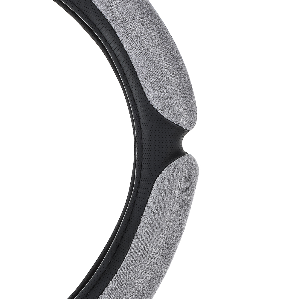 Ермак Оплетка руля, спонж, 6 подушек, серый, размер S - #4