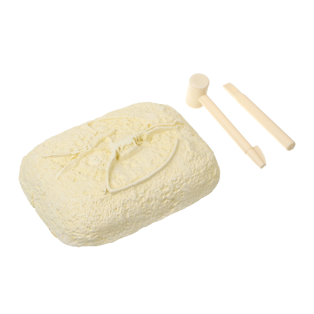 Набор для творчества 2в1 раскраска и раскопки "Динозавры", 39,5х26х7,5см, гипс, PP, 2 диз. - #5