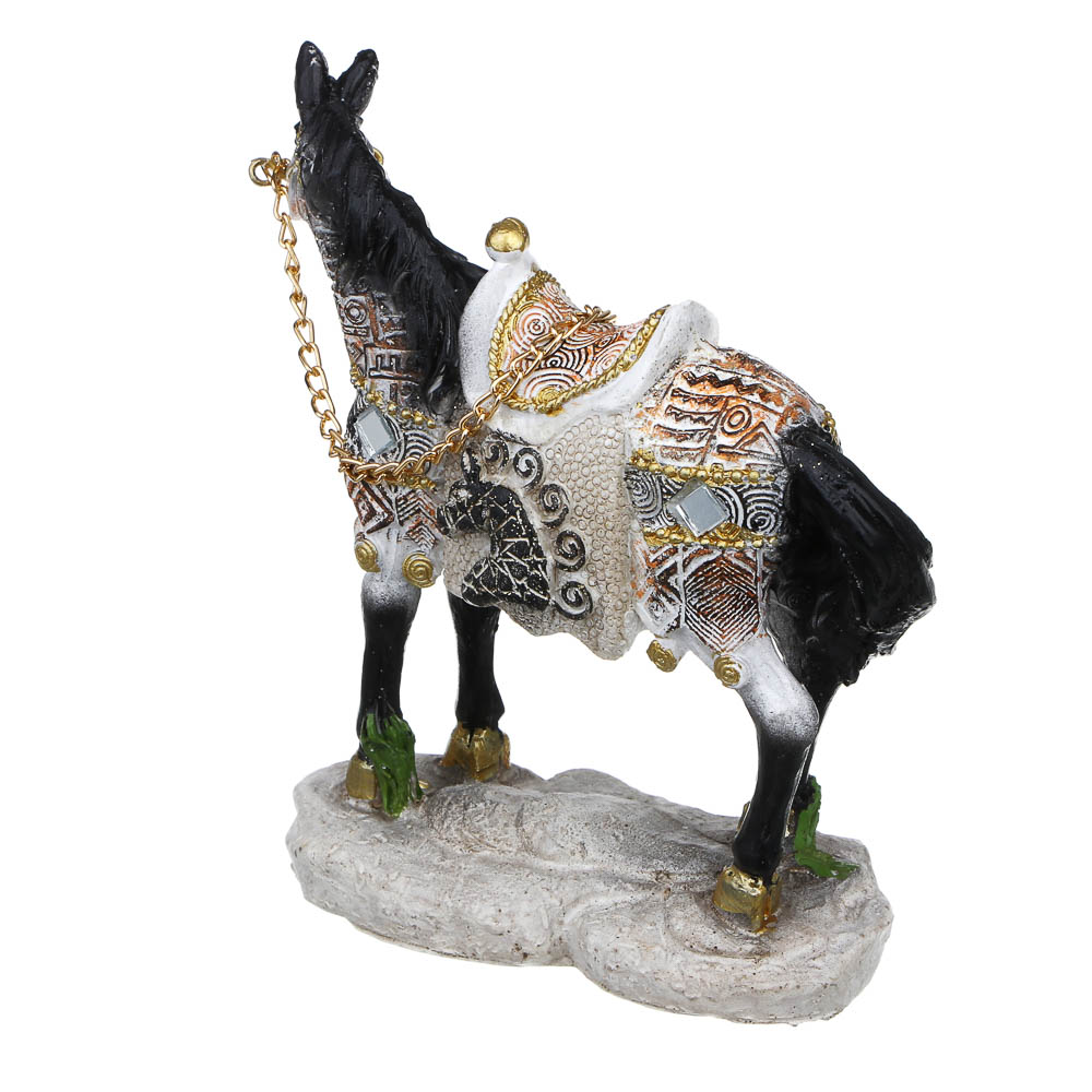 СНОУ БУМ Сувенир лошадь полистоун 14x5.7x13.7 см, 26-671 - #5
