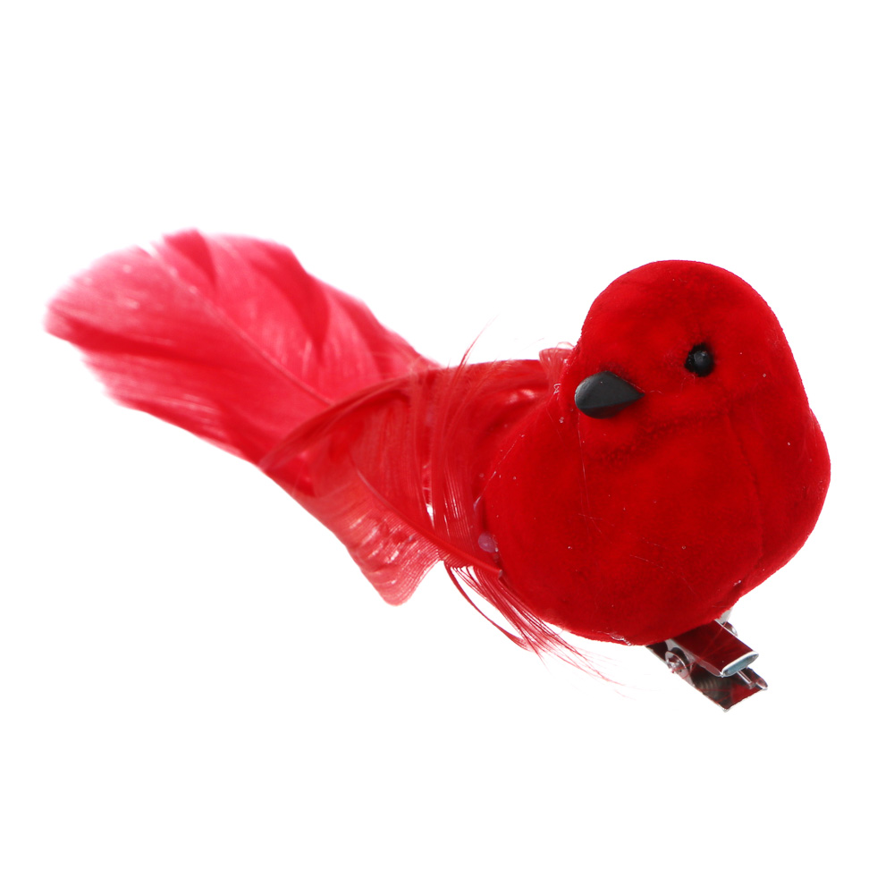 СНОУ БУМ Птицы на прищепке 2 шт, 3,5x13 см, пластик, 26-431 - #2