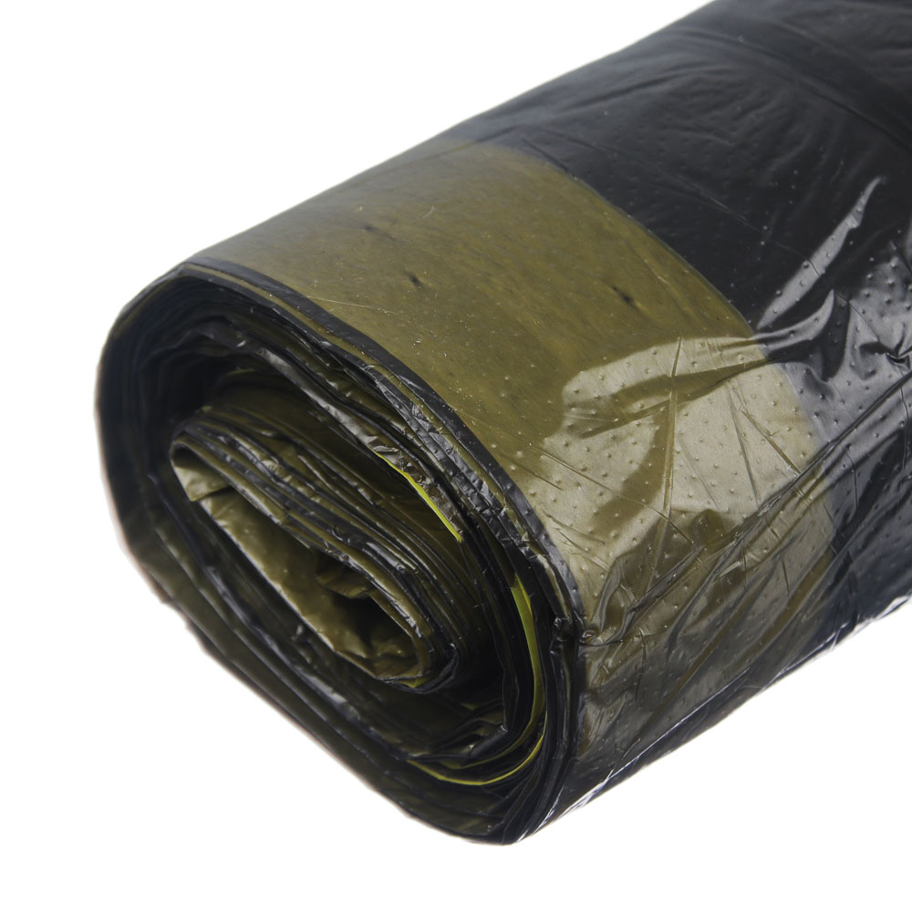 GRIFON Мешки для мусора БИО 35 л., 10 шт. с завязками, стандарт особо прочные, рулон - #3