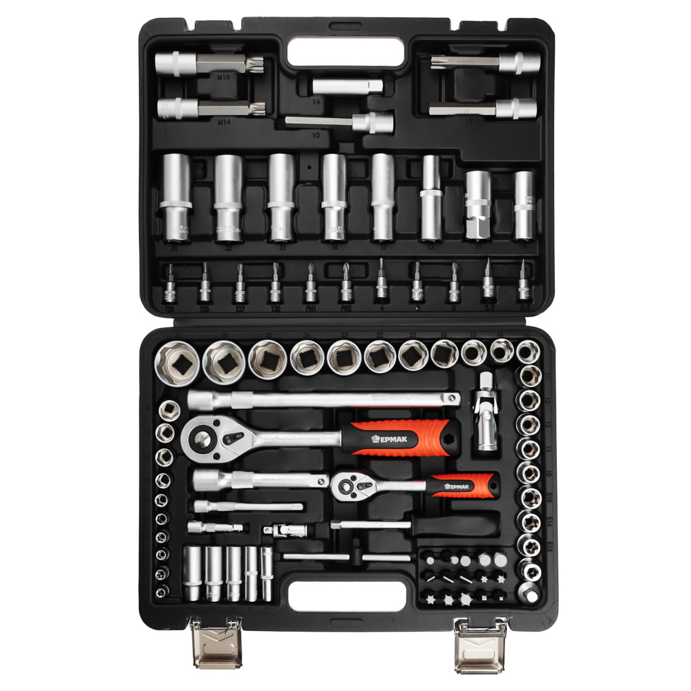 ЕРМАК Набор профессионального инструмента, 86 предметов - #1