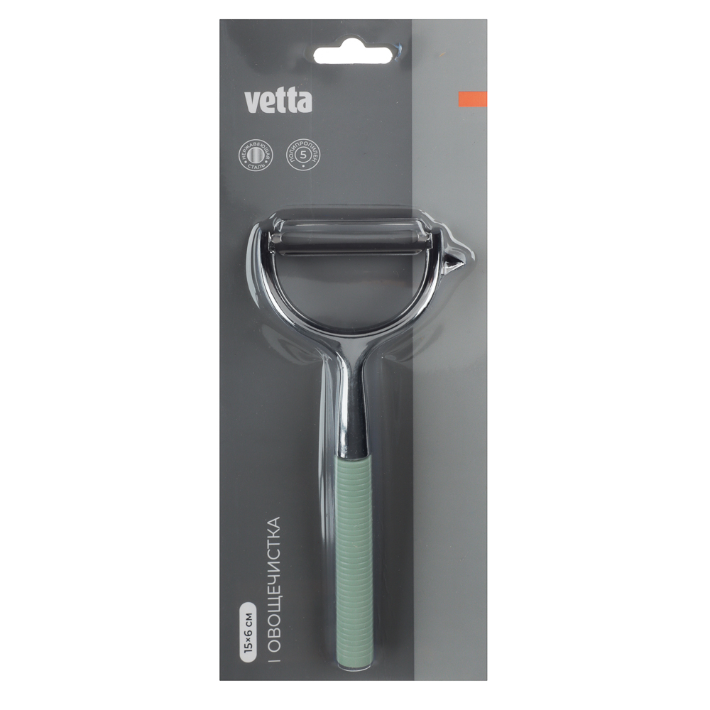 VETTA Овощечистка, 15х6см, полипропилен, нерж.сталь - #5