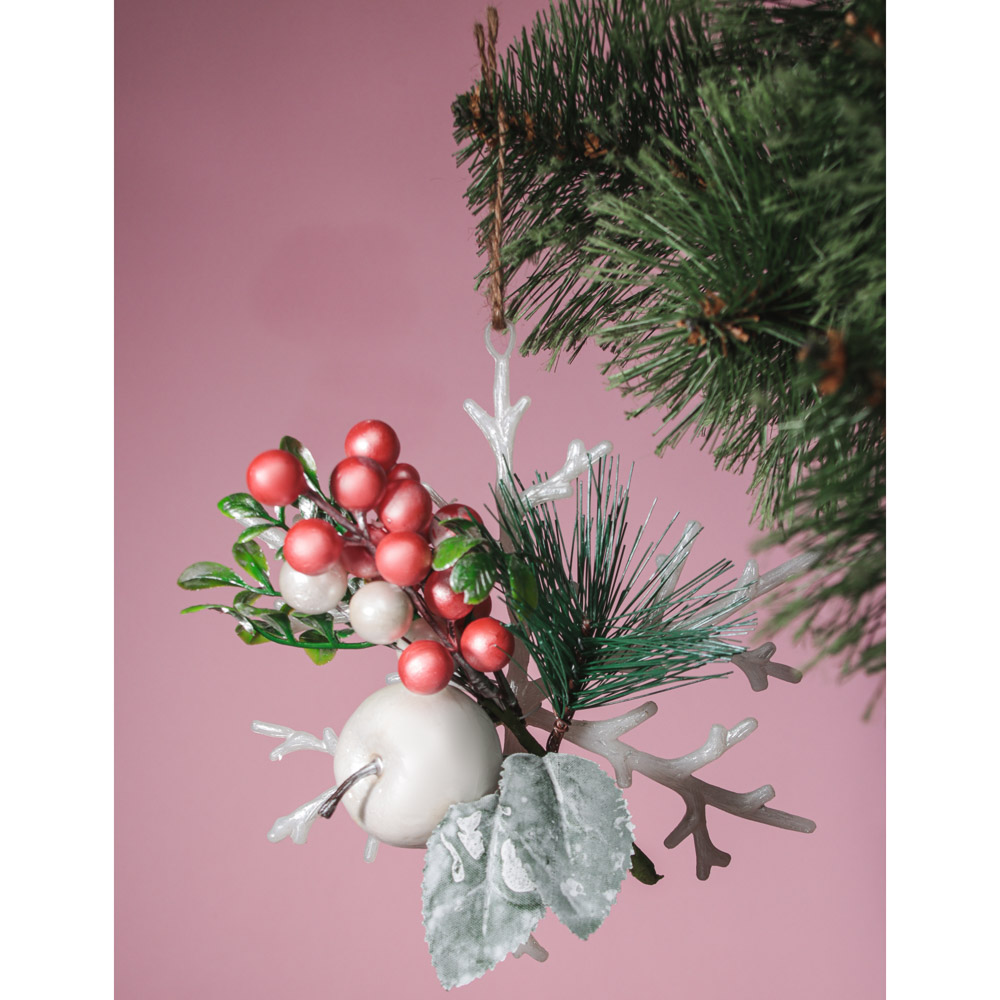 Украшение декоративное Сноубум новогоднее, 20x20 см - #4