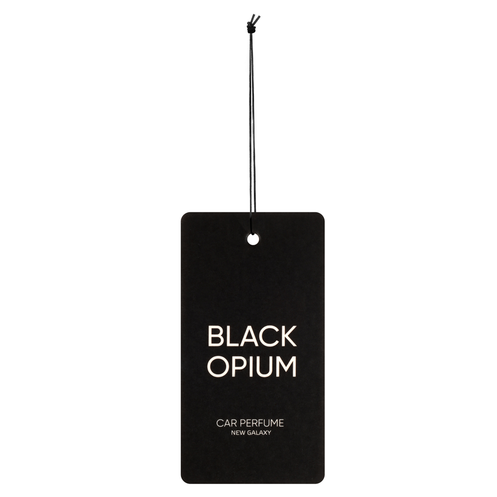 NEW GALAXY Ароматизатор бумажный Perfume, аромат Black Opium - #3