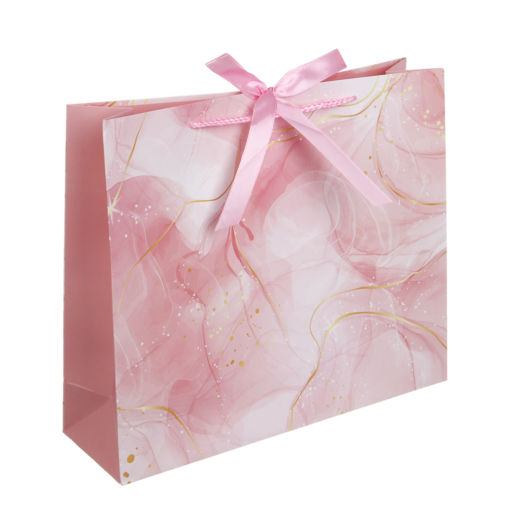 Пакет тм Fntastic подарочный, с лентой, 30x25,5x9см, бумага, 4 дизайна - #2