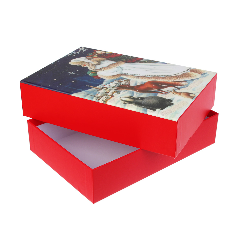 Набор подарочных коробок тм СНОУ БУМ, 3 размера 21x29x9см, 20x27x8см, 18x26x6см, картон - #3