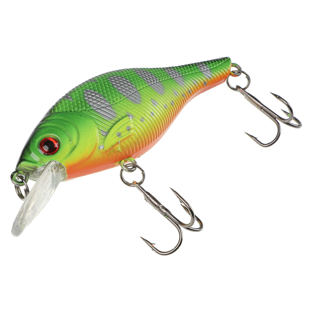 Воблер "Фэри Крэнк" тм AZOR FISHING, F, 8,8гр, 80мм, 0,0-1,5м, 5 цветов - #11