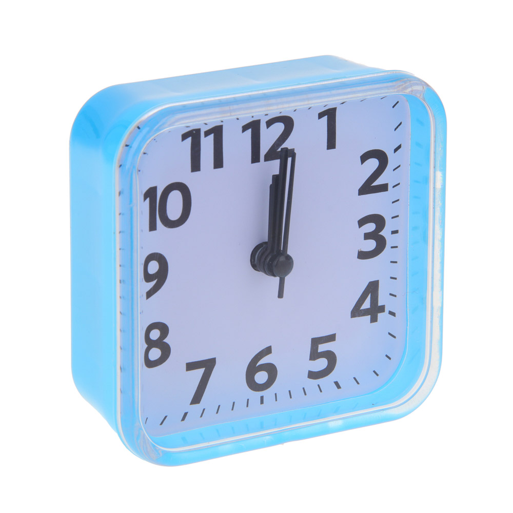 LADECOR CHRONO Будильник, 8,5х8,5х3,5см, 1xAA, пластик, 4 цвета - #3