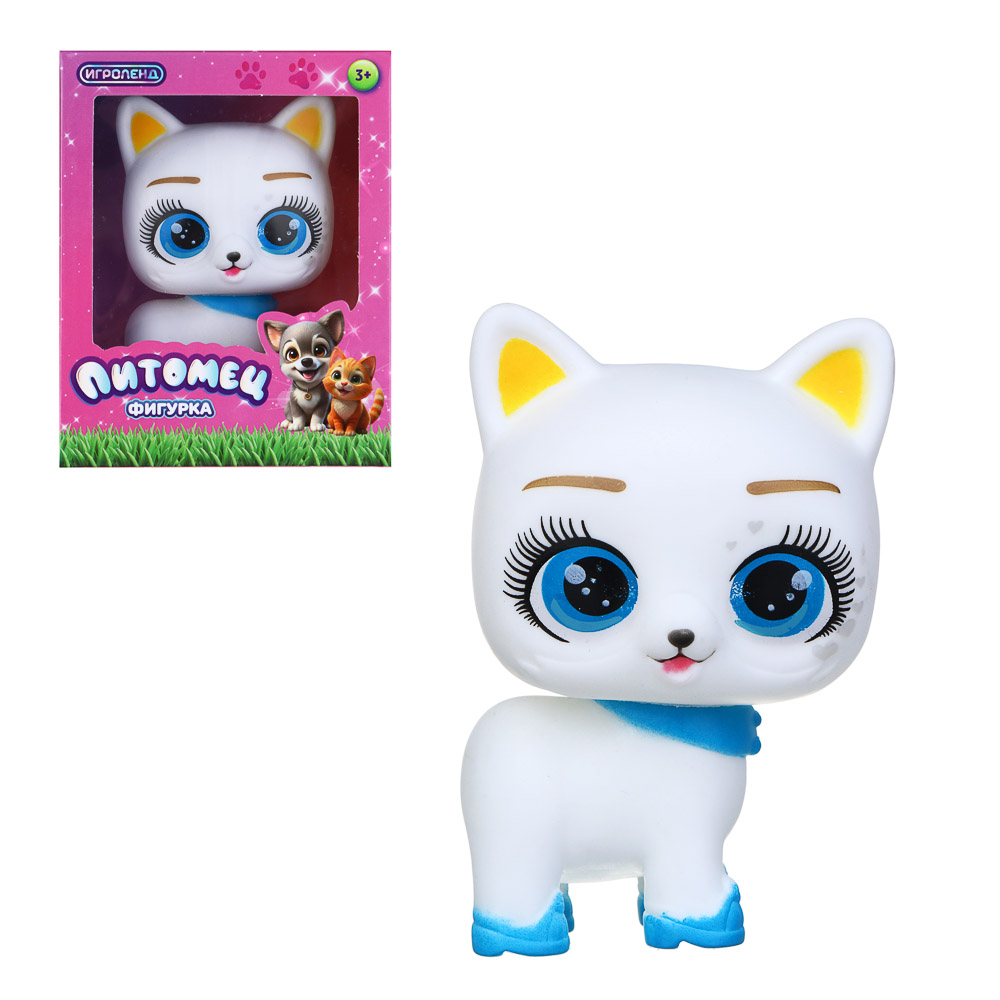 ИГРОЛЕНД Питомец фигурка, PP, PVC, 10х6х12,5 см, 6 диз. - #1